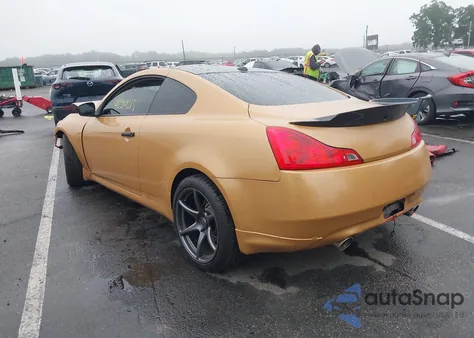 2009 Infiniti G37 Journey z USA, uszkodzony, nr VIN JNKCV64E29M605939